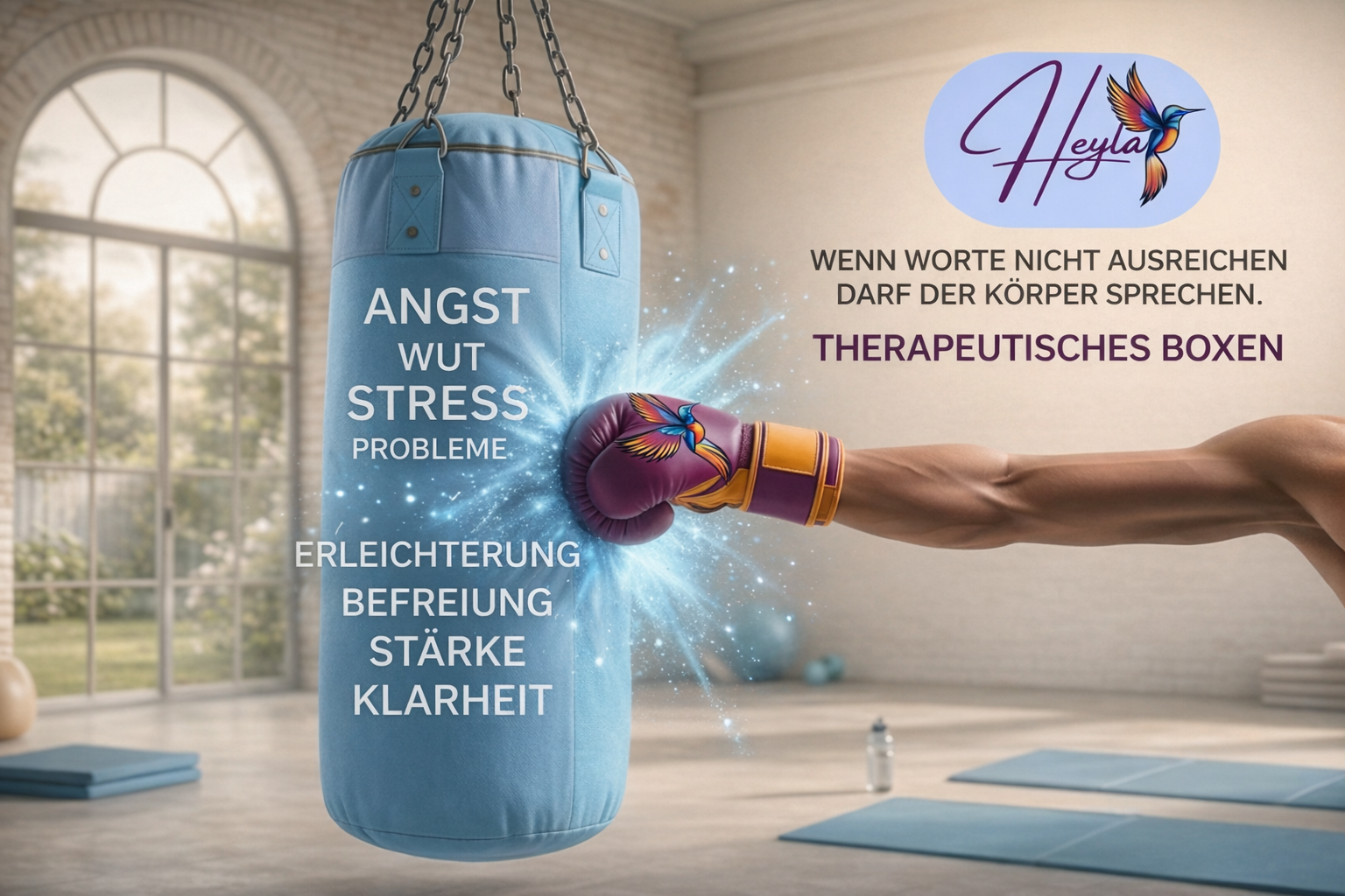 Therapeutisches Boxen bei Heyla Coaching – Bald verfügbar